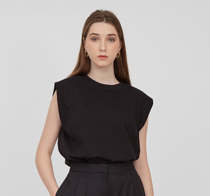 Deus Shoulder T-Shirt Black 1