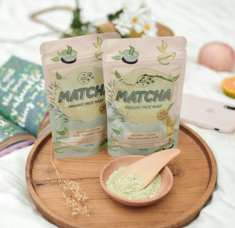 Masker Organik Matcha 3