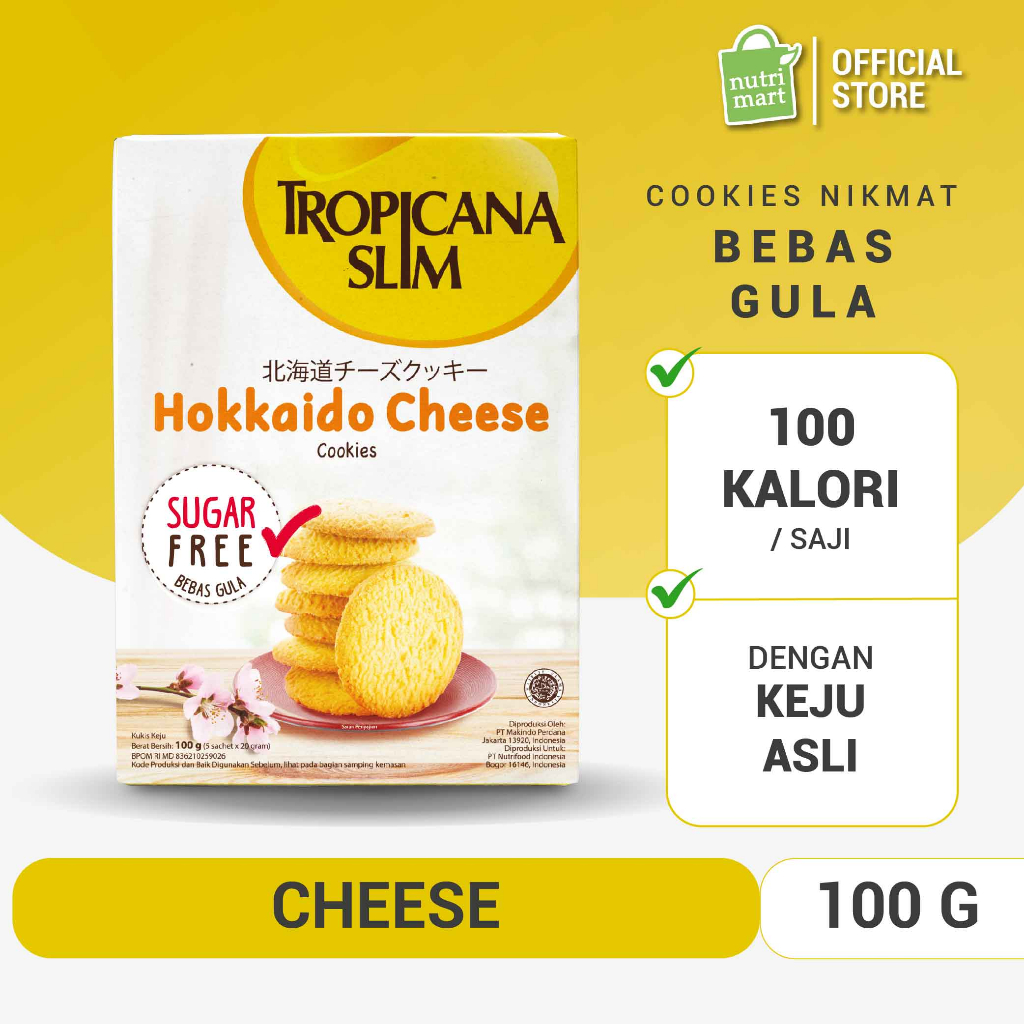Tropicana Slim Hokkaido Cheese Cookies 2