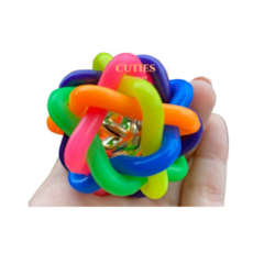 Bola Karet Lonceng Rainbow Small