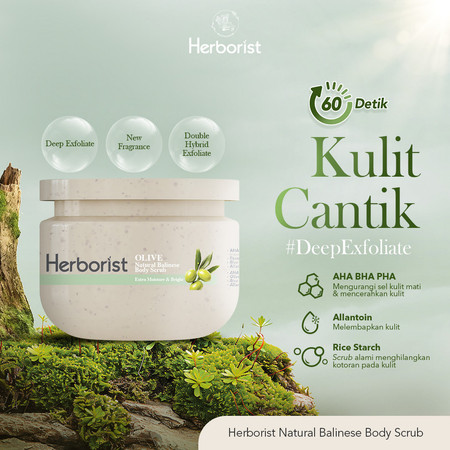 Victoria Care Indonesia Herborist Yambean Natural Balinese Body Scrub