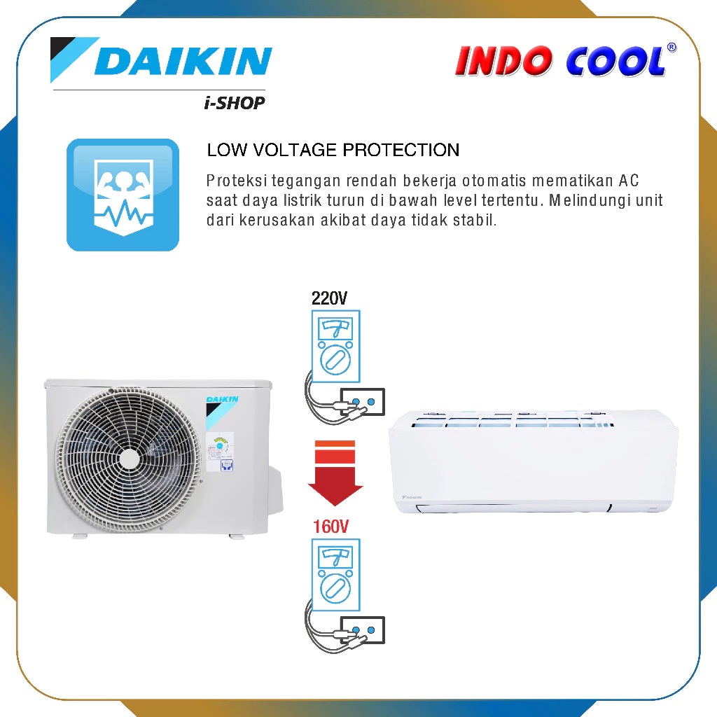 Daikin Industries Indonesia Daikin AC Split Standard 2 PK FTC50YV14