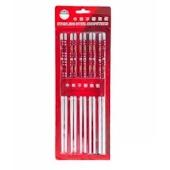 Stainless Steel Chopsticks Decorated