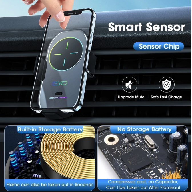 EYD Car Wireless Charger  A7S