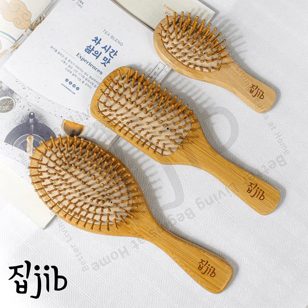  JIB Premium Hairbrush Square