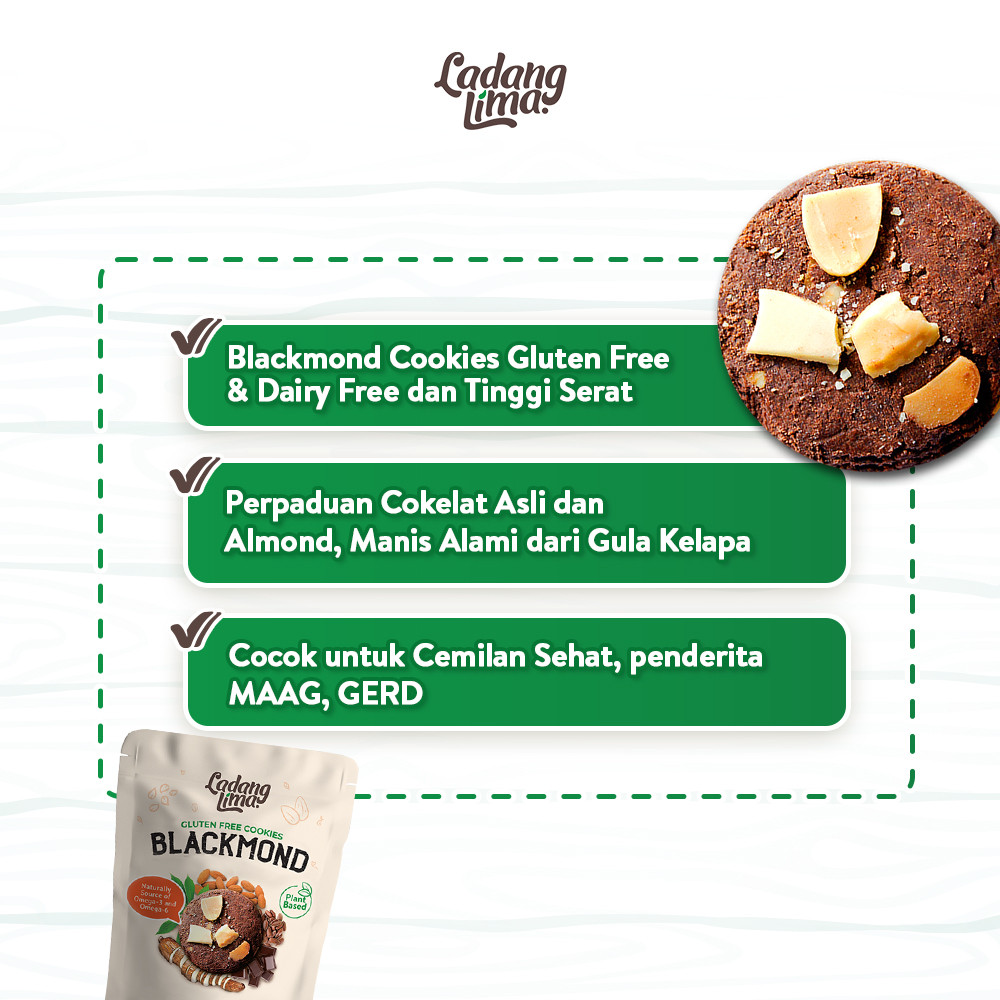  Ladang Sehat Indonesia Ladang Lima Gluten Free Cookies Blackmond 