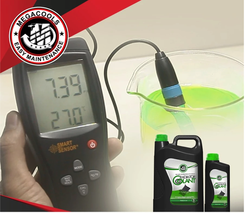 Megacools Radiator Coolant Green 5 L 4