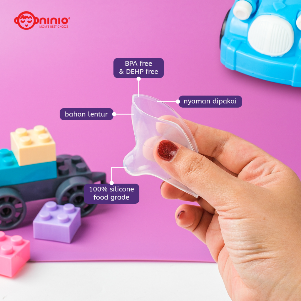 Livia Polymer Products Ninio Silicone Nipple Shield 4101