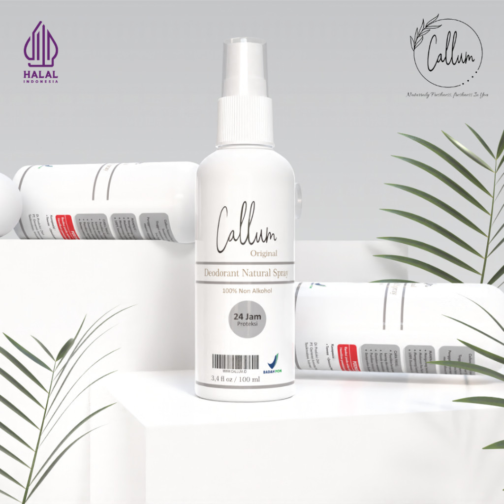 Callum Deodorant Spray Tawas Original