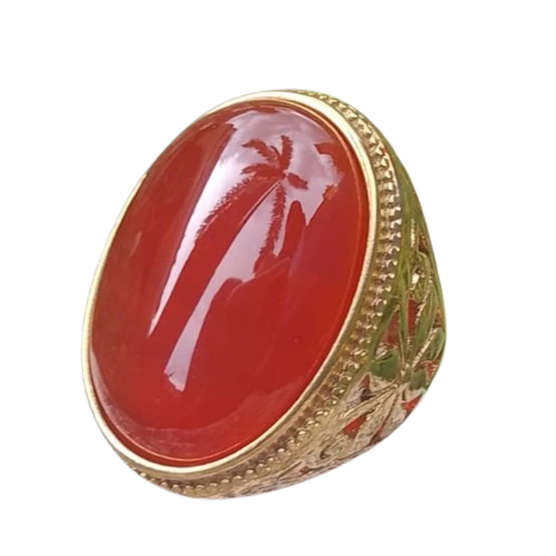 Cincin Batu Sulaiman Madu Natural 1