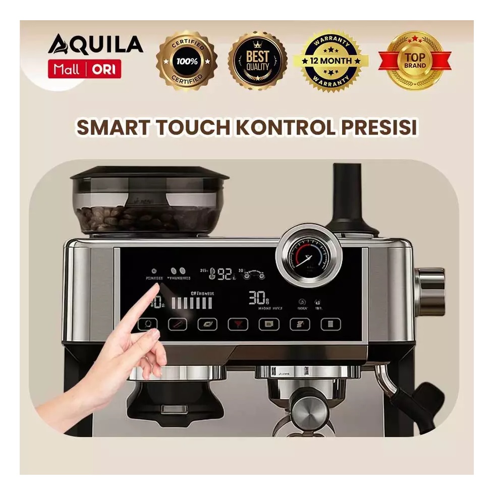 Aquila Double Boiler Espresso Machine 5