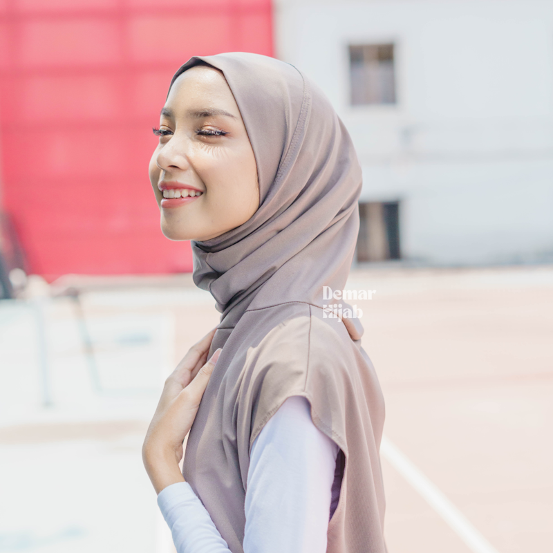 Demar Hijab Shanum Khaki