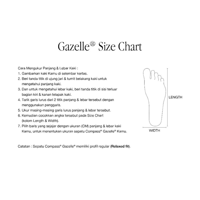 Compass® Gazelle Hi Black White 5