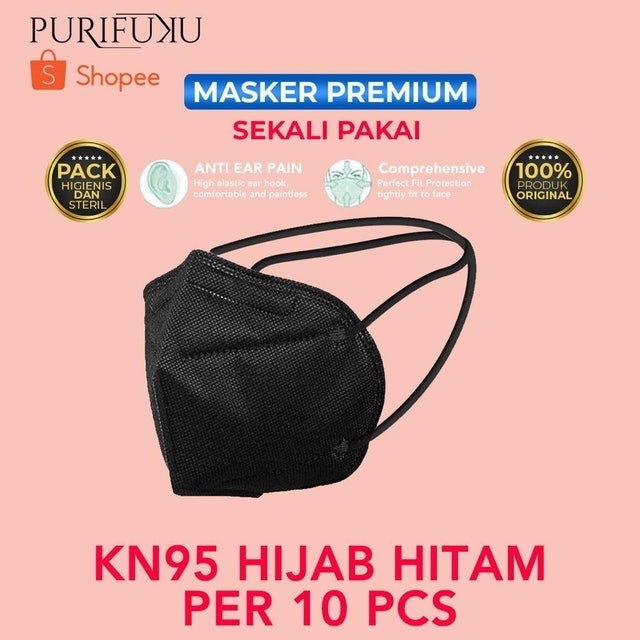 PURIFUKU KN95 Hijab 10 Pcs