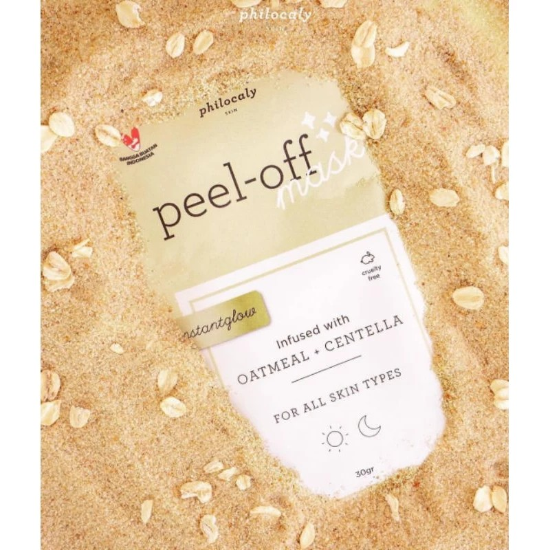 Tritunggal Sinarjaya Philocaly Skin Peel Off Mask Oatmeal + Centella Asiatica