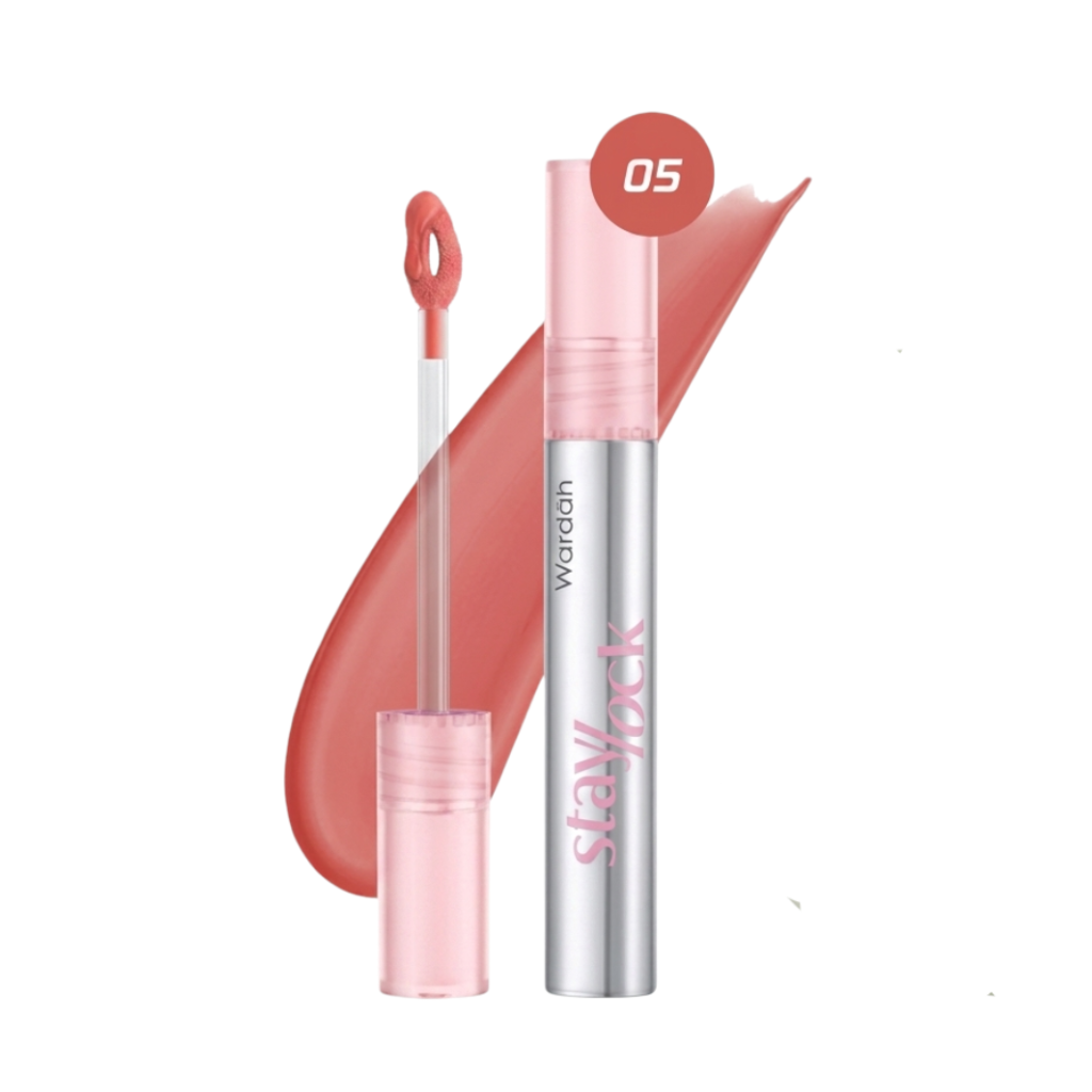 Wardah Staylock Lip Matte 05 Coralè 