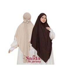 IMAZAN French Khimar Instan 4 in 1 Saida Series