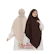 null IMAZAN French Khimar Instan 4 in 1 Saida Series 1