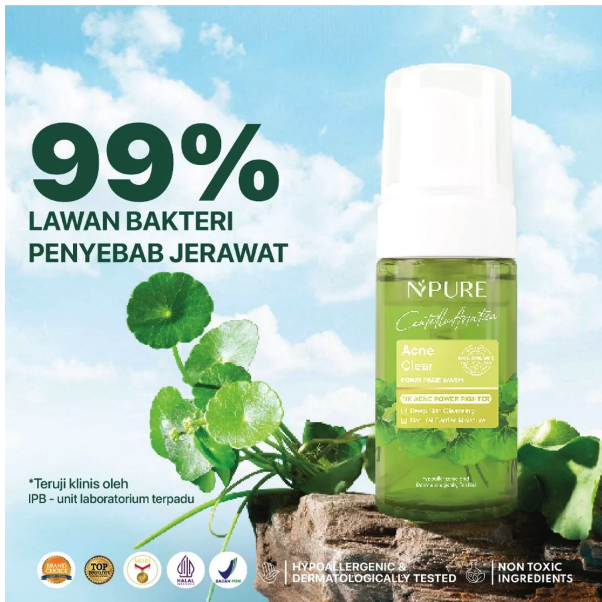 Penta Natural Kosmetindo N'PURE Centella Asiatica Facial Wash