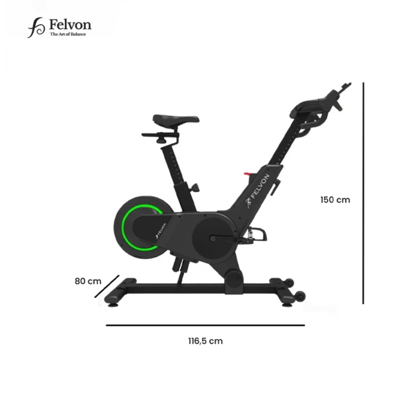 Felvon Indonesia Felvon V1 Auto Resistance Spin Bike