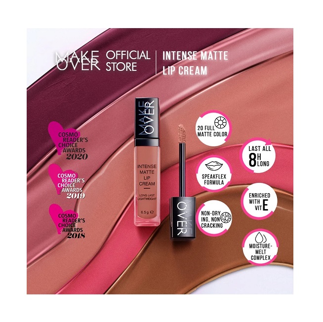 Paragon Technology and Innovation MAKE OVER Intense Matte Lip Cream 011 Pompous