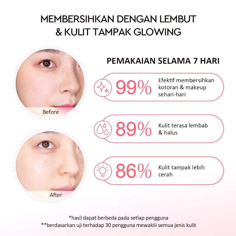 Glad2Glow Milk Amino Acids Brightening Cleanser 4