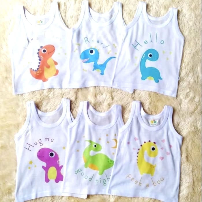 BabyToys Singlet Bayi Motif
