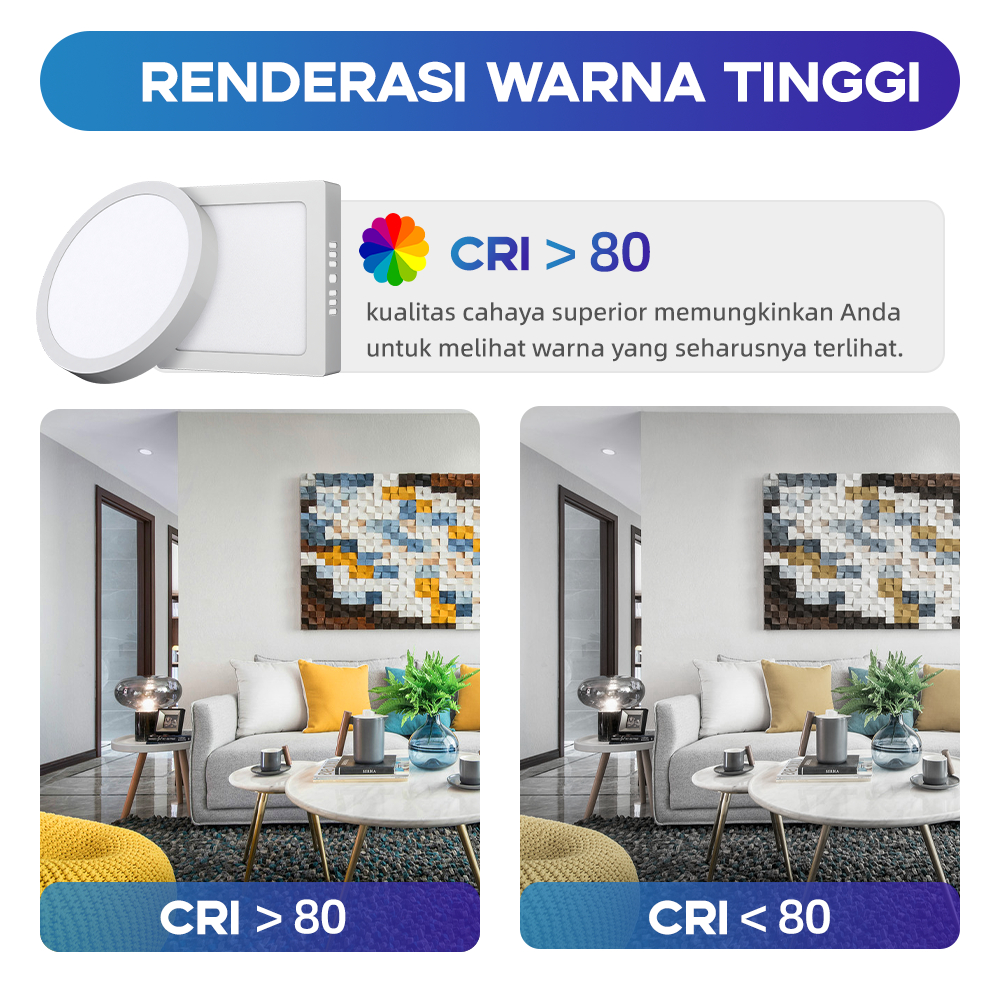 Shenzhen Younuo Supply Chain Han River Lampu Downlight Outbow 6W Kotak