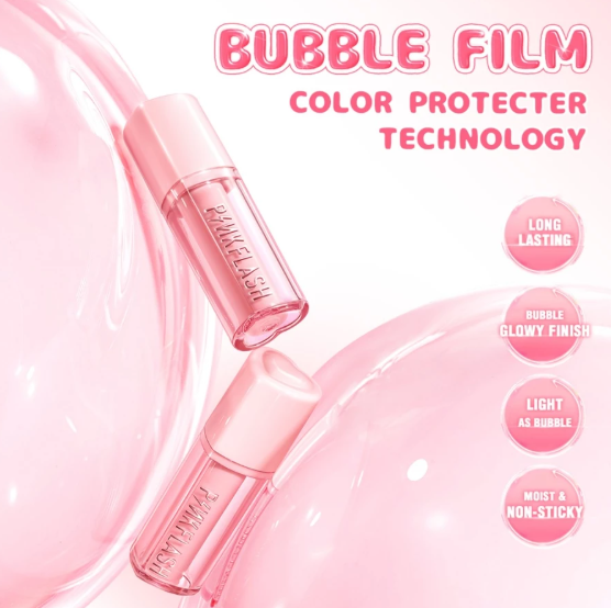 FCL Internasional Indonesia PINKFLASH Bubble Glowy Tint NU02 Cinnamon Bubble