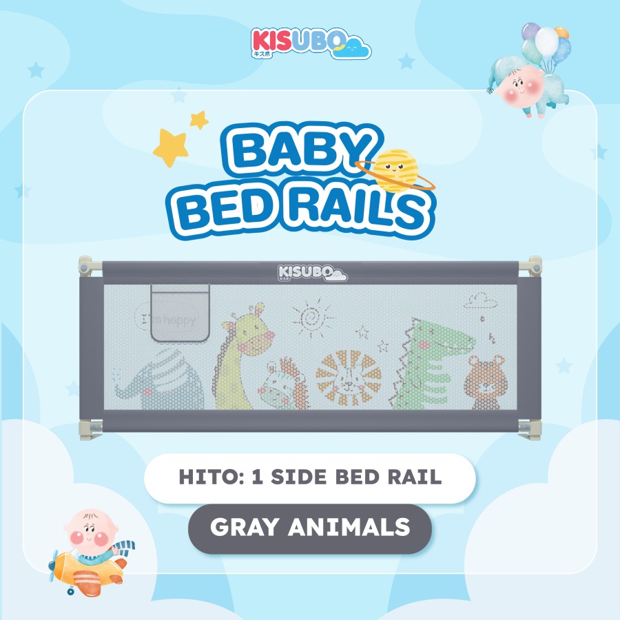 Kisubo Baby  Kisubo Baby Bed Rail Hito