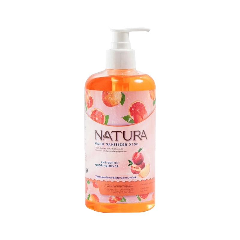 Natura Hand Sanitizer X-100 Peach 1