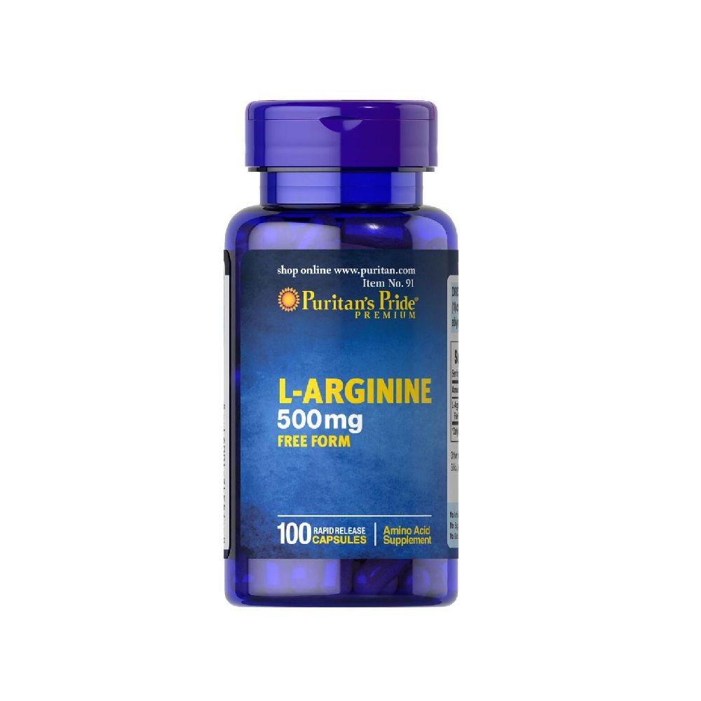 Puritan's Pride L-Arginine 500 mg