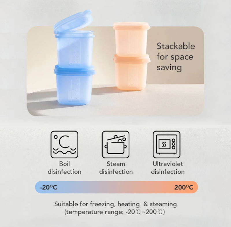Sakumini Food Container Wadah MPASI 4