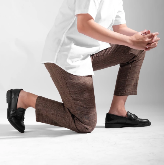 Subur Jaya Group Coop Design Richie Plaid Pants Brown