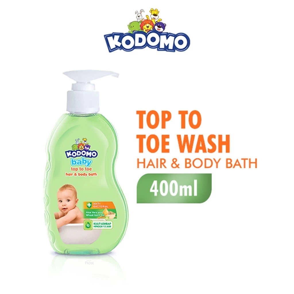 Lion Wings Kodomo Baby Top To Toe Wash Hair & Body Bath