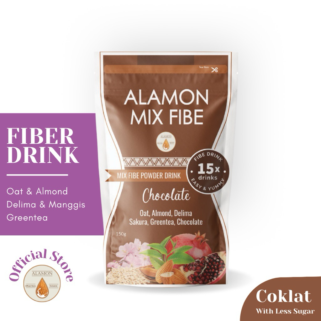 Alamonmilk Alamon MIX FIBE Chocolate