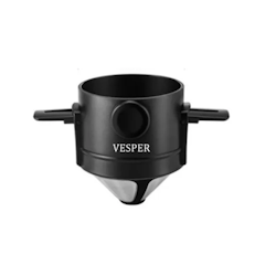 Vesper Filter Stainless Portable Double Mesh