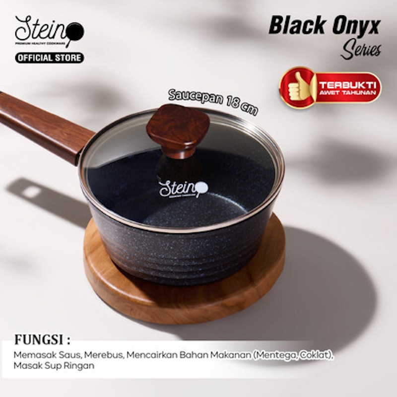 Stein Cookware Onyx Sauce Pan 2