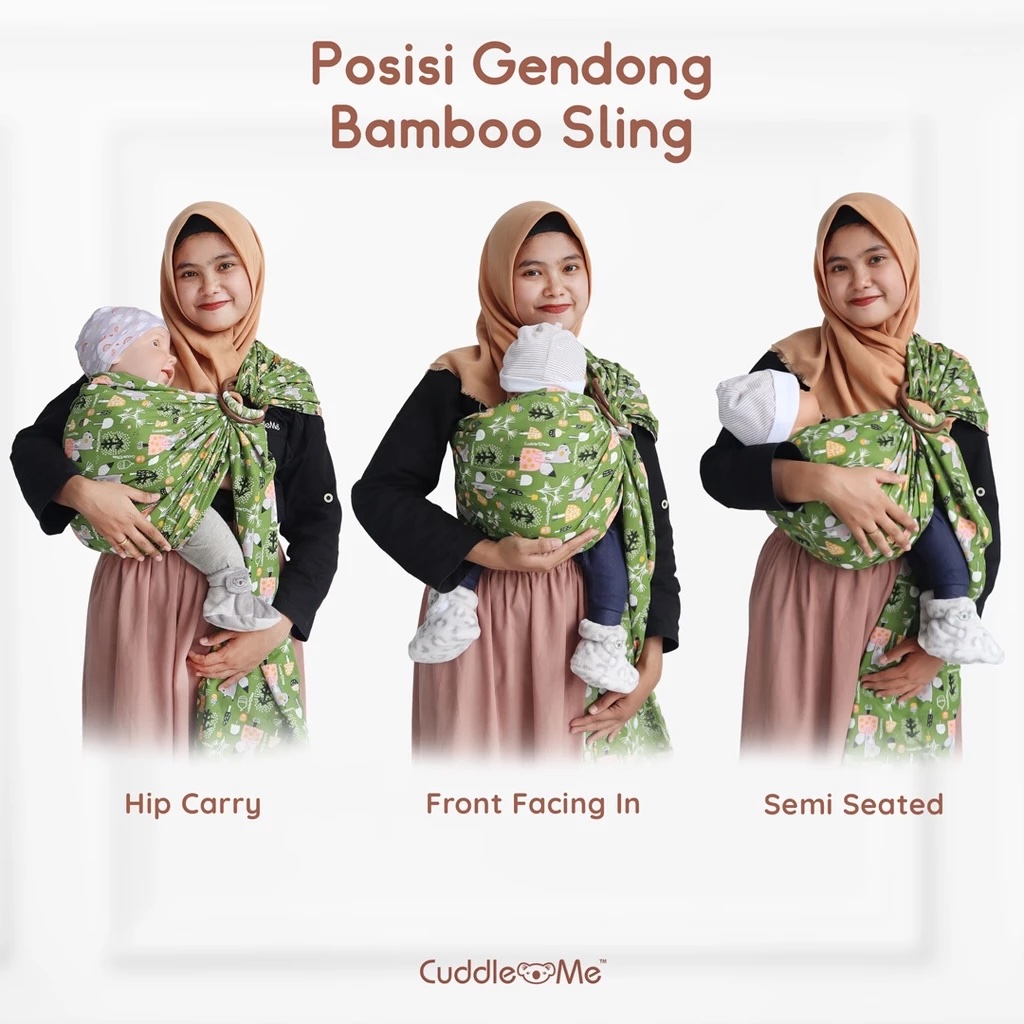 CuddleMe Indonesia CuddleMe Bamboo Sling