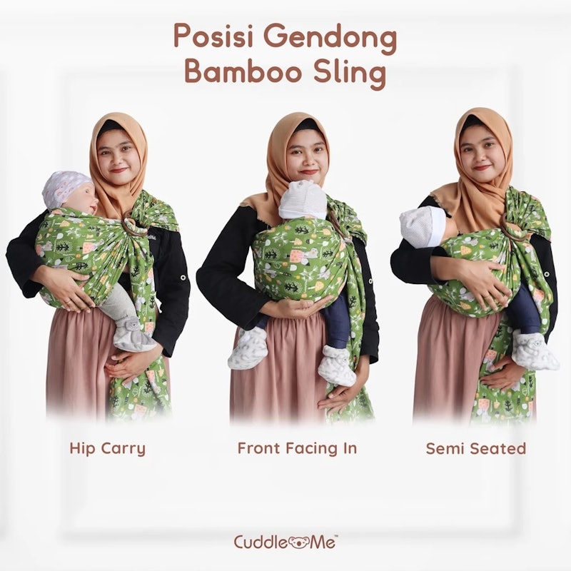 CuddleMe Bamboo Sling 3
