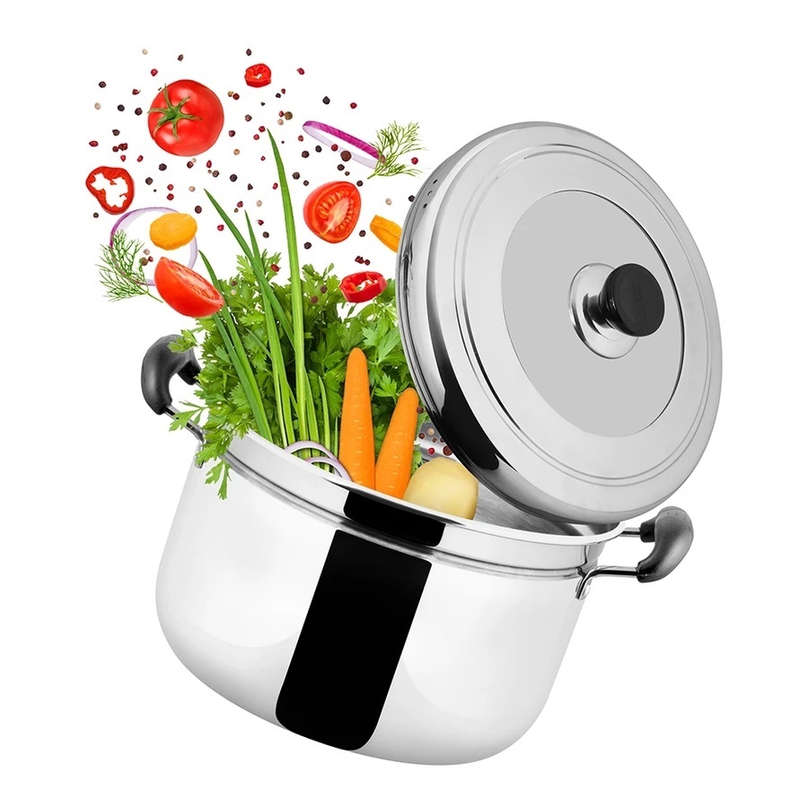  COOKVILLE Steamer Cooking Pot 24 cm