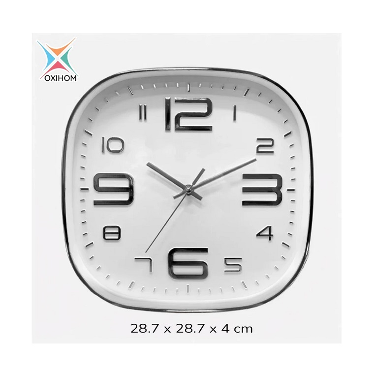  Oxihom Jam Dinding Kotak 30cm T3592