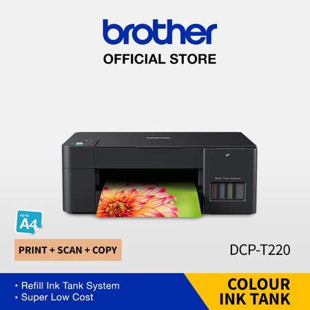 Brother Industries Brother Printer Ink Tank DCP-T220