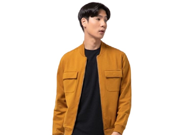 The Executive Bomber Jacket with Double Flap Pocket 4