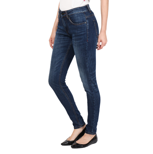 Celana Jeans Wanita Mid Waist 2