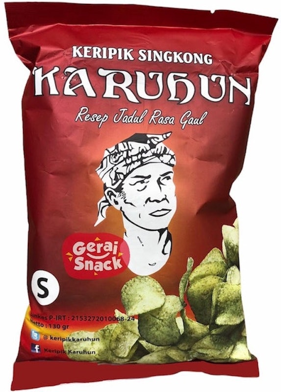 Karuhun Kripik Singkong Cabe Ijo 1