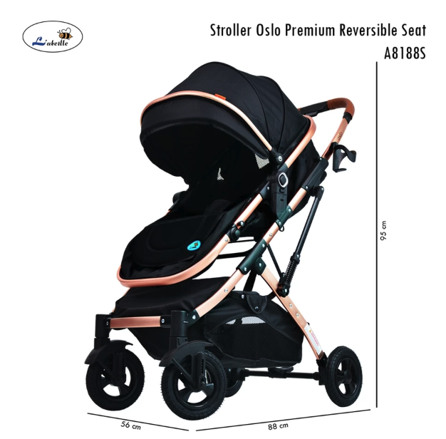 Dwi Surya Labeille Stroller Oslo Car Seat A8188CS