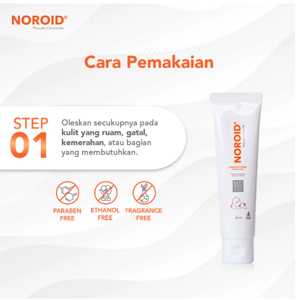 SOHO Industri Pharmasi Noroid Derma Rash Cream