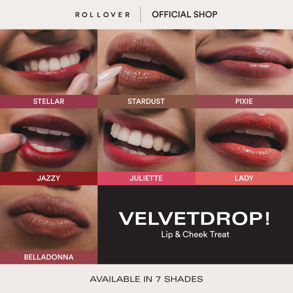 Rollover Reaction VELVETDROP! Lip & Cheek Stardust 4