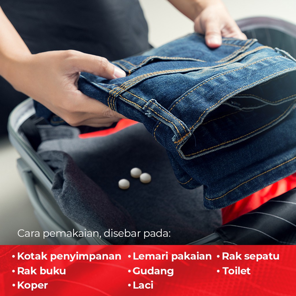 Bagus® Swallow® Naphthalene Disk Ball